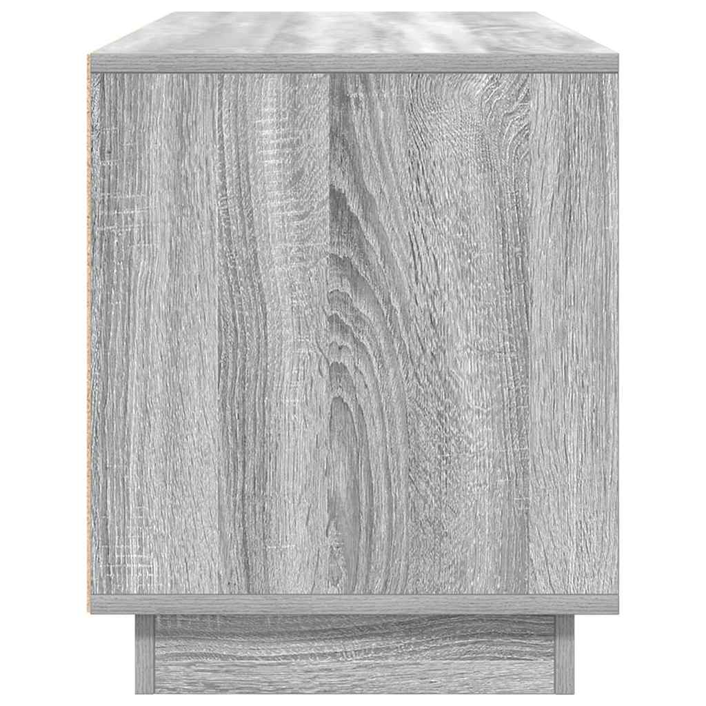TV Cabinet with LED Lights Grey Sonoma 100 x 41 x 50 cm