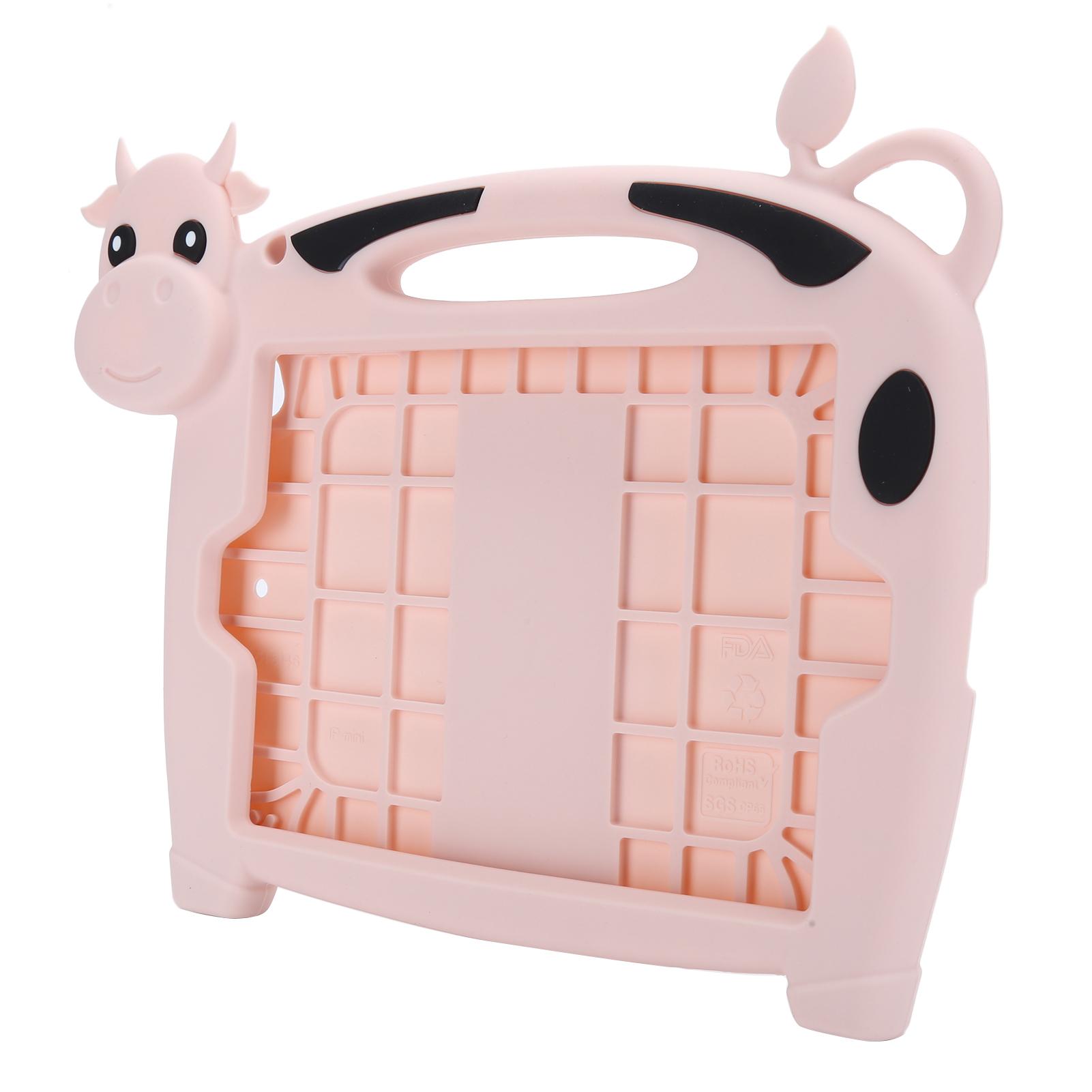 

7,9-дюймовый защитный чехол для планшета Милая корова Детский силиконовый для iOS mini12345 ЧехолРозовый розовый