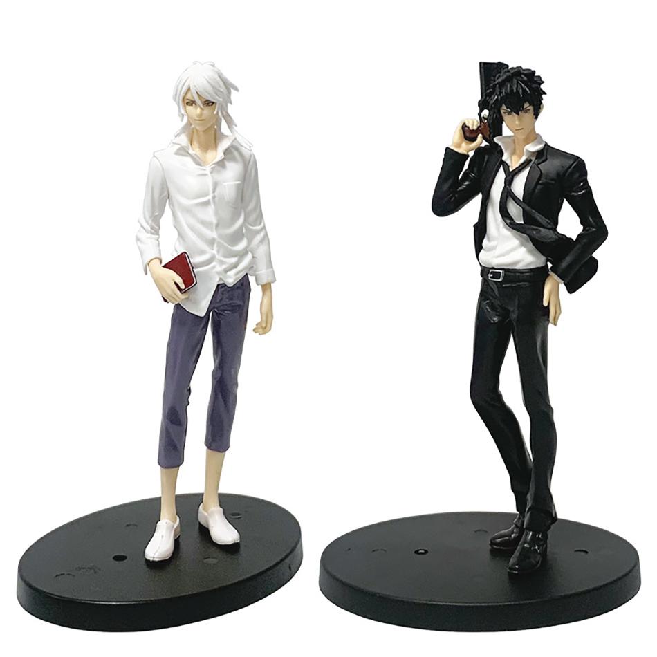 18cm Anime PSYCHO-PASS Shogo Makishima Shinya Kogami Figures PVC Anime Desktop Figurine Model Statue Collection Toys Ornaments