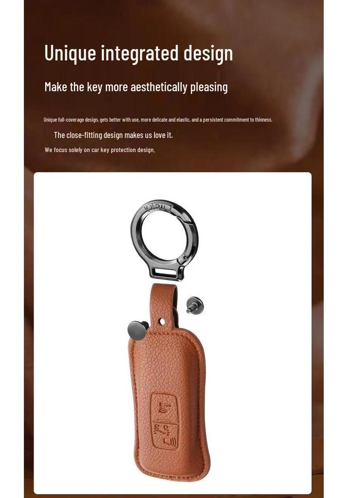 Honda CRV, Accord, Civic, XRV, Haoying, Xingge Key Cover - New 11th Gen English Style Crown Road Buckle Shell
