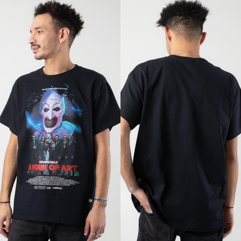 2026 Summer Ice Nine Kills Graphic Cotton Tshirt Unisex Summer Short Sleeve Fashion Brand Tee Luxury Casual Vintage Tees