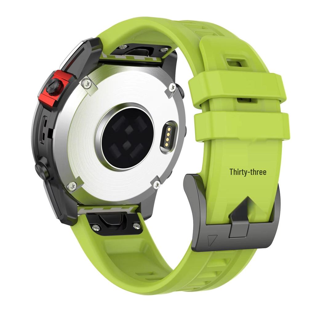 Garmin Fenix 7/7s/7X Pro Silicone Quick-Release Watch Band, Same Style As Official for Fenix 5/6/935 Models