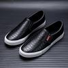 2024 New Men's Casual Shoes High Quality Leather Shoes for Men Luxury Comfortable Walking Shoes Fashion Flat Men Slip on Loafers