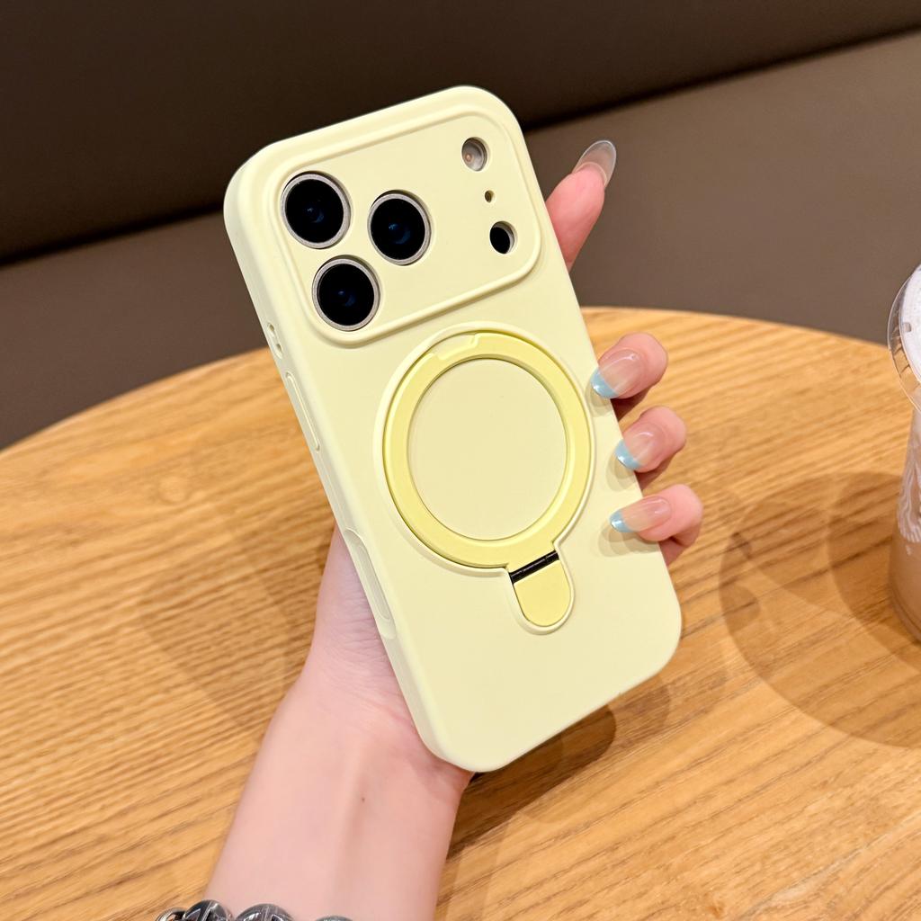 al Liquid Silicone Magnetic Holder Case for For Iphone 17 Air 16 1 14 13 12 11 Pro Max Plus Camera Protector Shockproof Cover