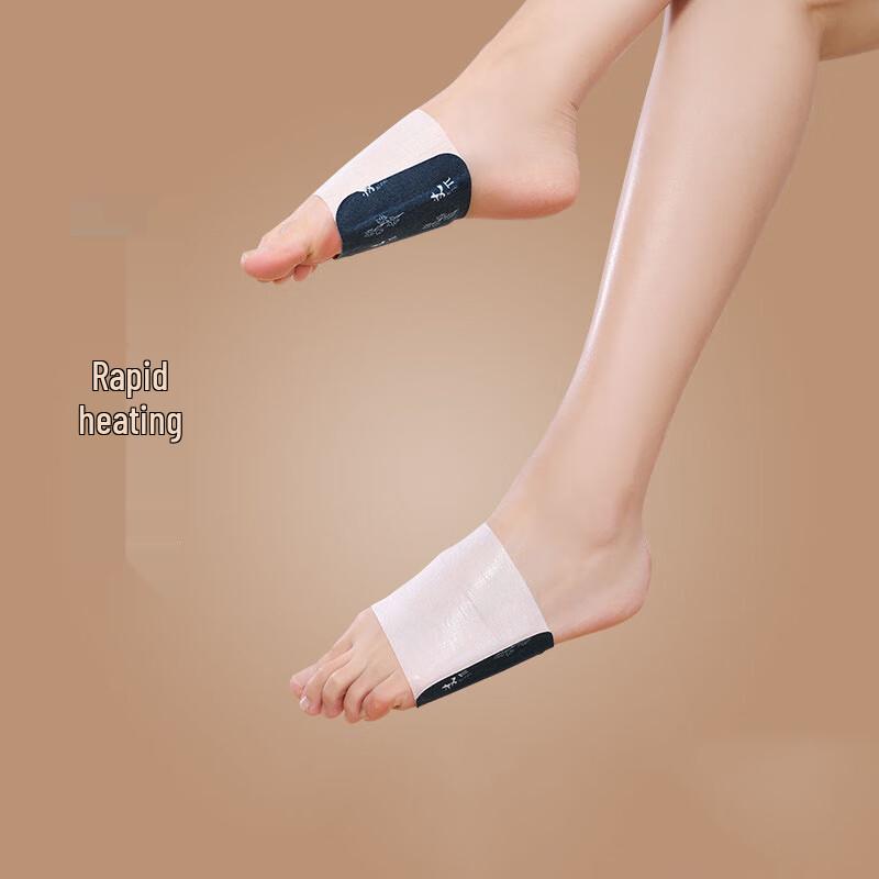 Саморазогревающиеся пластыри для ног с полынью и имбирем Qiai