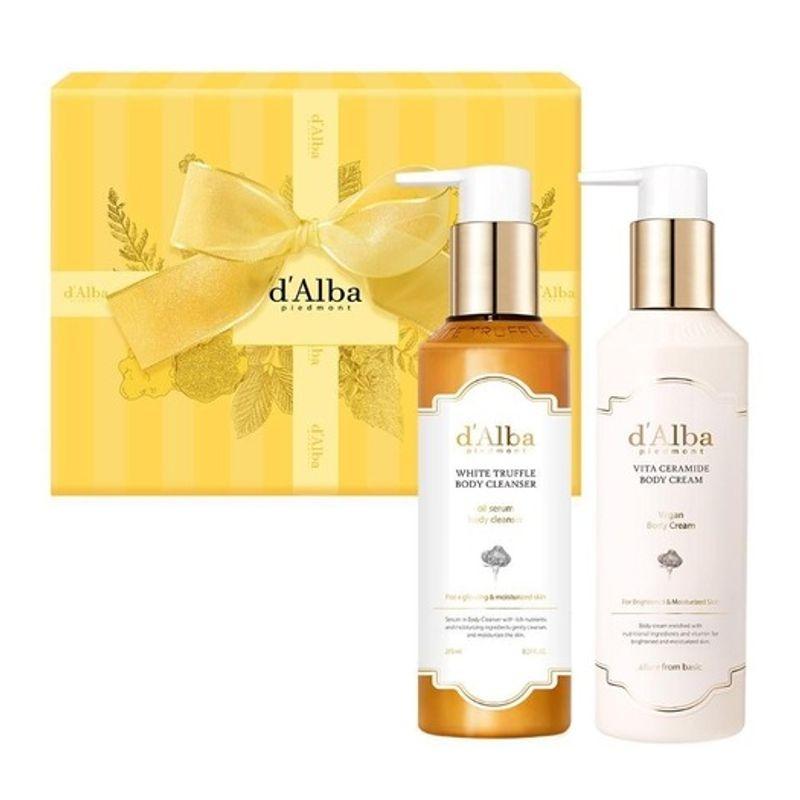 Dalba Chuseok Body Set (Body Cleanser + Body Cream)