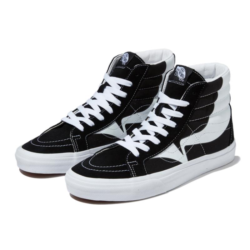 Vans Sk8 Hi Reissue 'Warp Black White' Vans VN0A4U3D21N