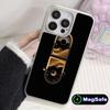 Sun Moon Mobile Cell Phone Case for iPhone 17 16 15 14 13 12 11 Air Pro Max Plus Magsafe Silver Plating Colorful Cover Luxury