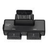 Universal Foldable OBD2 One Divided Into Two Adaptor Wire 16 Pin 16 Core OBD Expansion Cable Connector Adapter Cable with Dc5521