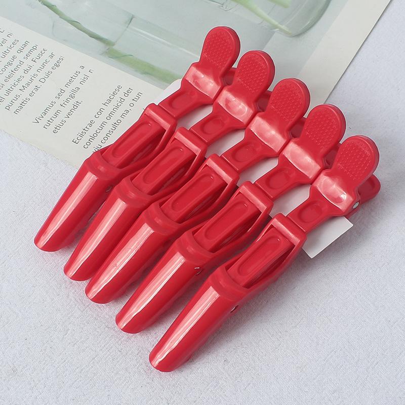5Pcs/set Hairdressing Seamless Hairpin, Bangs Duckbill Hairpin, Side Positioning Clip, Haircut Makeup Artist Hair Clip