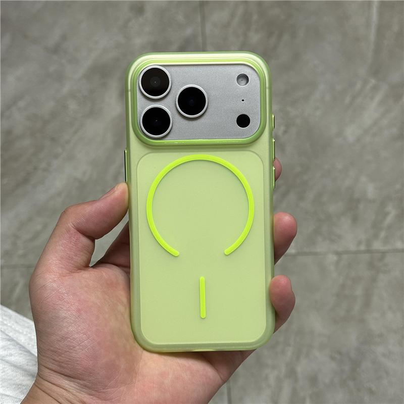 Ultra Thin Matte Translucent For Magsafe Wireless Charge Case for iPhone 17 Air 16 15 14 13 12 Pro Max Hard PC Magnetic Cover