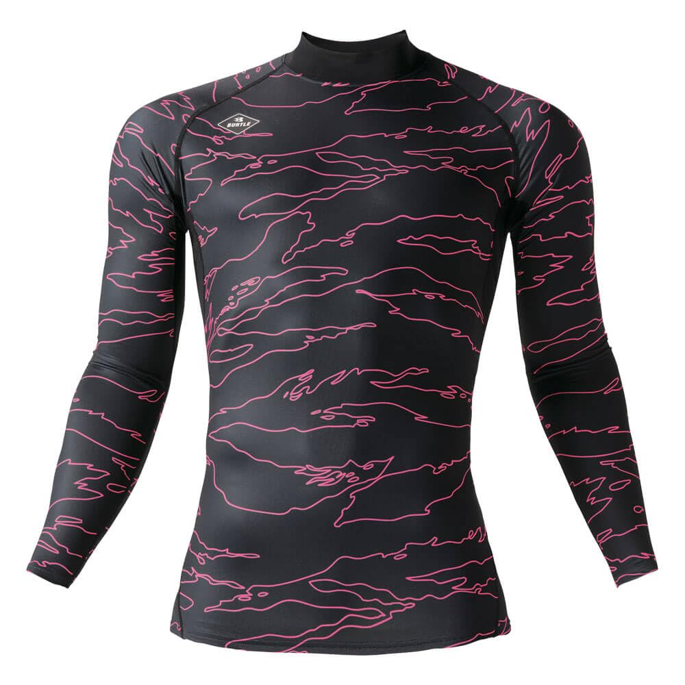 

BURTLE Внутреннее длинное теплое 83 Розовая футболка, Рукав, Внутренний, Приталенный, Унисекс, 4091, M,