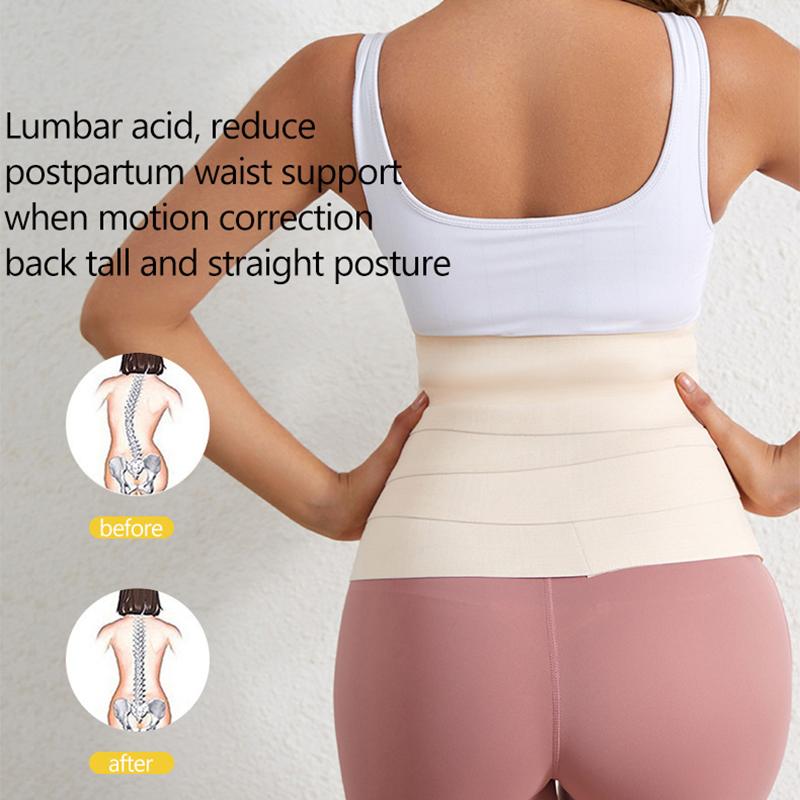 3042 Waist Bandage Wrap Trimmer Belt Waist Trainer Body Shapewear Tummy Woman Flat Belly Slimming Gain Postpartum Sheath Belt