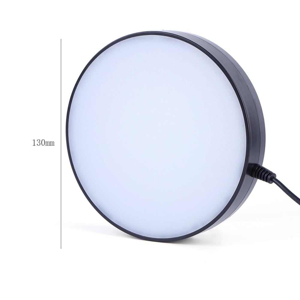 Bottom Bright Ring Light LED Light Adjustable Brightness LED Ring Bottom Light Source for Stereo Digital Or Binocular Microscope