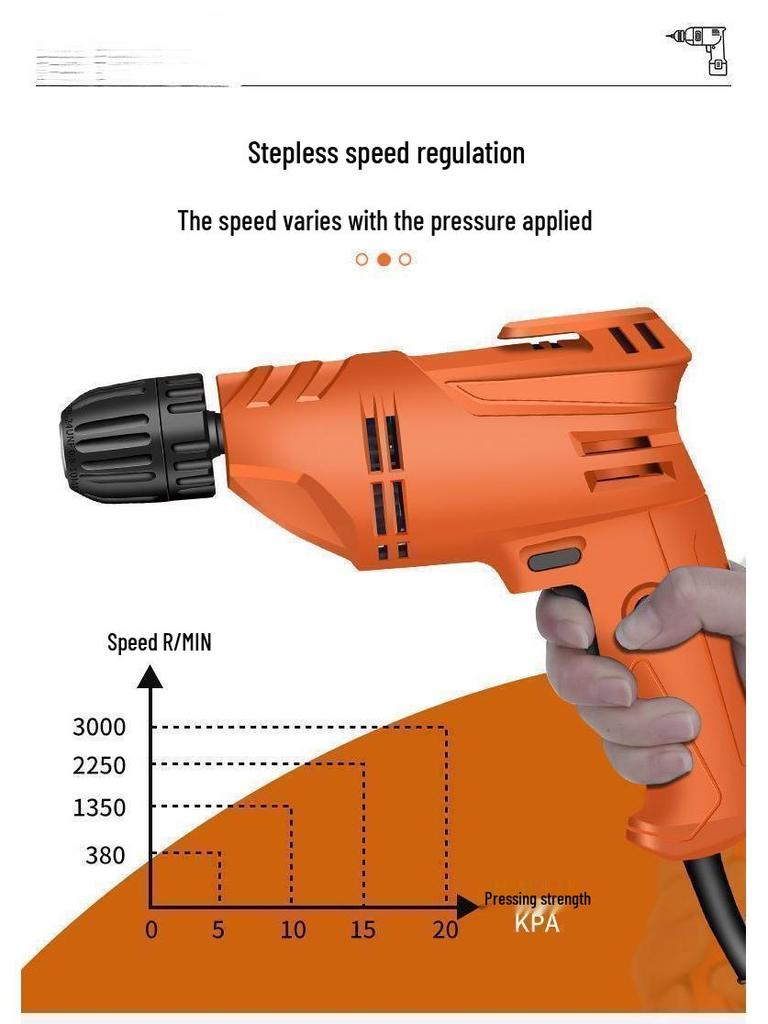 Vysoce výkonná 220V momentová vrtačka a elektrický šroubovák pro dřevoobrábění - Pro podrobnosti kontaktujte zákaznický servis