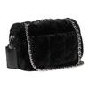 Coach Pillow 20 Turn Lock Flap Closure Wool Leather And Smooth Leather Handheld Crossbody Shoulder Bag Women handbags Black CE720-LHBLK