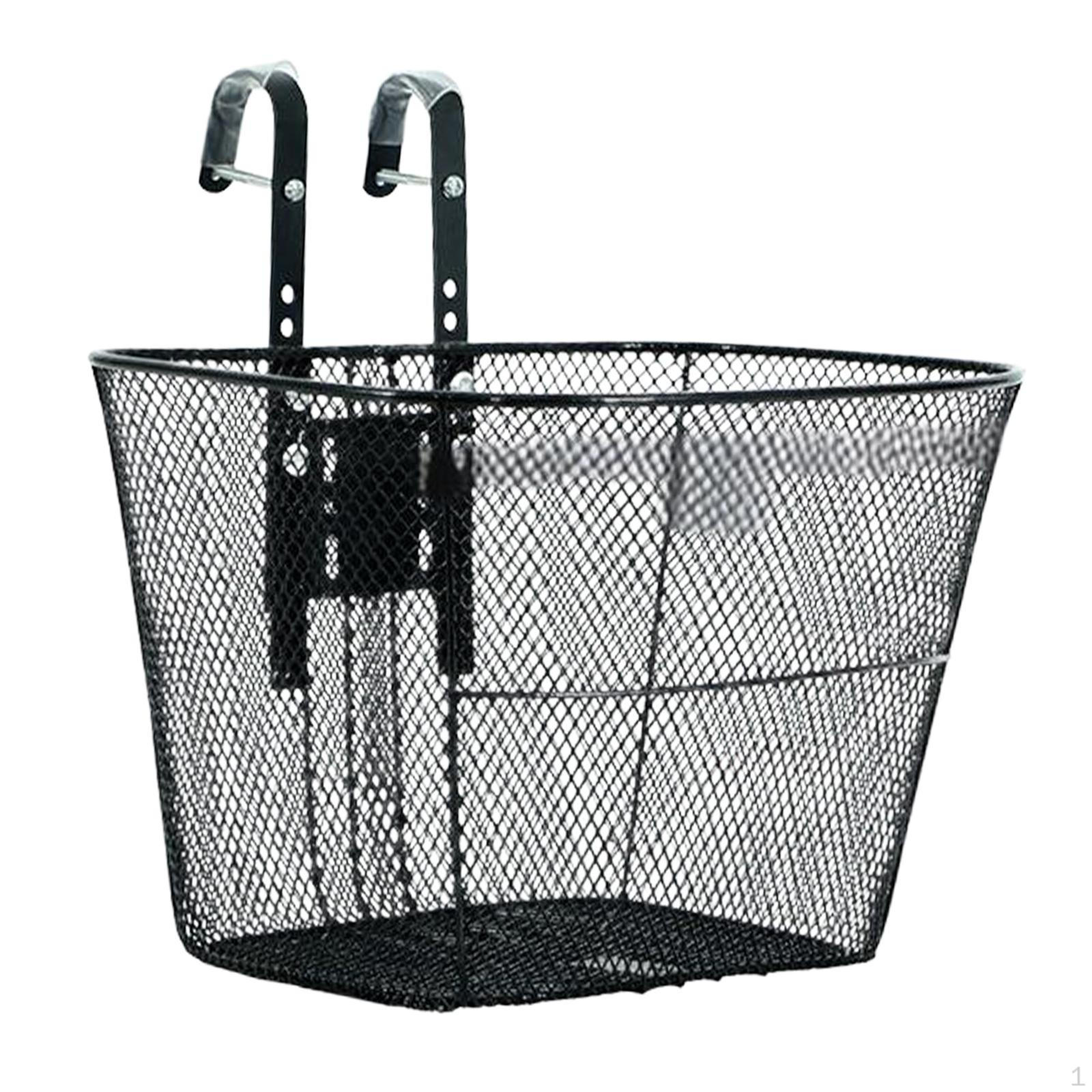 

Front Bike Basket Adjustable Easy Installation Sundries Container Decoration Practical Repair Part
