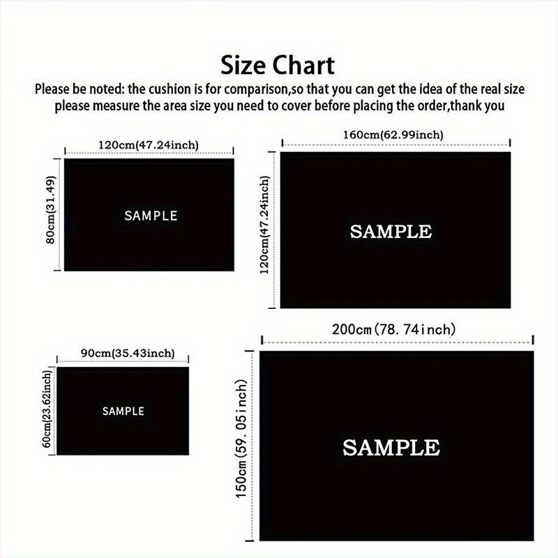 Velvet Area Rug Crystal Velvet Egyptian Pharaoh Statue Printed Area Rug Carpet | Anti-Slip Function for Bedroom and