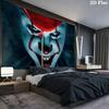 IT Wall Tapestry, Aesthetic Printed Fabric Blanket, Suitable for Bedroom, Living Room, and Home Decor.