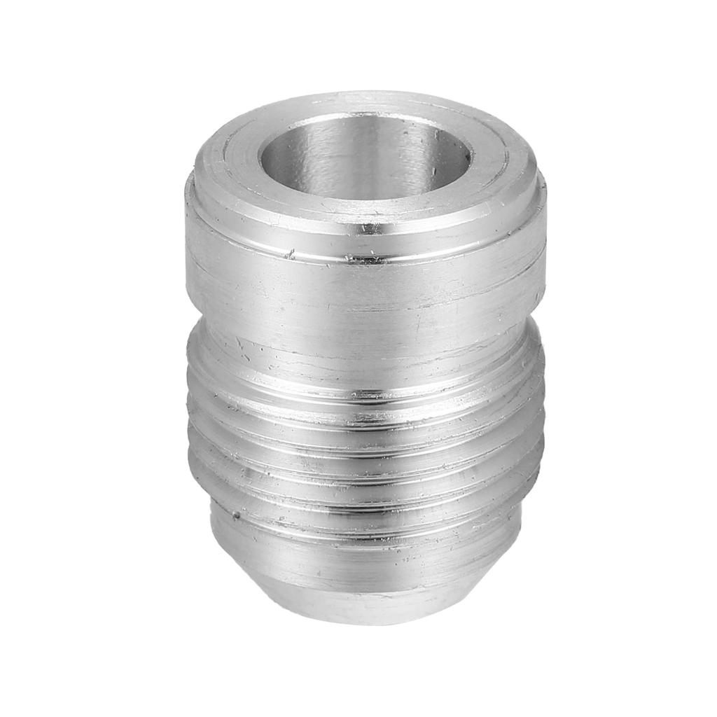 uxcell Car Auto 10AN Male Welding Fitting Plug Hose Adapter, Fuel , Aluminum Alloy, Silver Tone, 4 Pieces