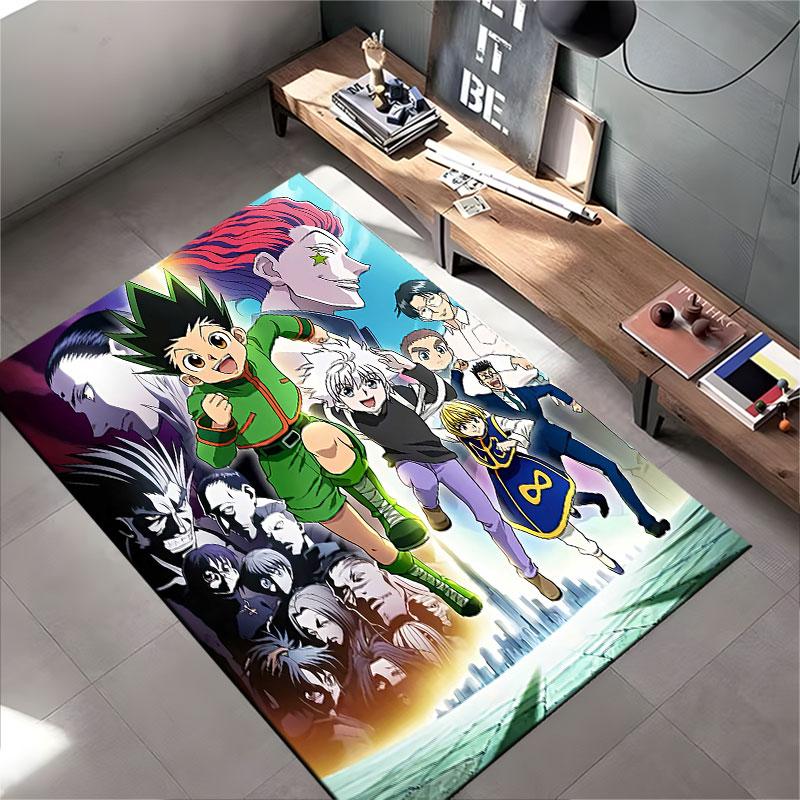 Anime Group Heroic Adventure Suitable As a Non-slip Mat for the Living Room or Bedroom Sofa