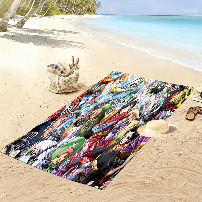 Rogue Samurai's Fury beach towel Portable for travel soft seaside Absorbent bath towel Outdoor pool towel Comfort beach Fashion