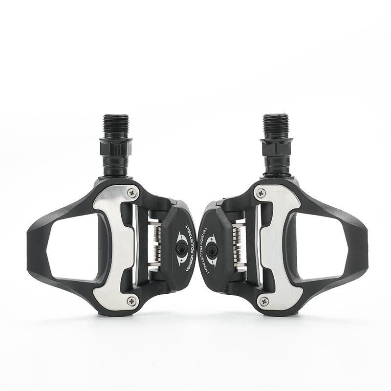 Road Bike Pedal Bicycle Self-locking Pedals Ultralight Nylon Sealed Bearings Lock Piece For SPD LOOK System