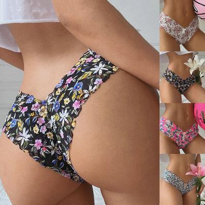 Female Temptation Breathable Lingerie Ultra Thin Intimates Women Sexy Panties String Thong Underwear Fashion Design