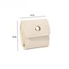 Simple and Portable Compartmentalized Jewelry Bag, Ring Storage Bag Urine Carrying Travel Earring Jewelry Storage Bag