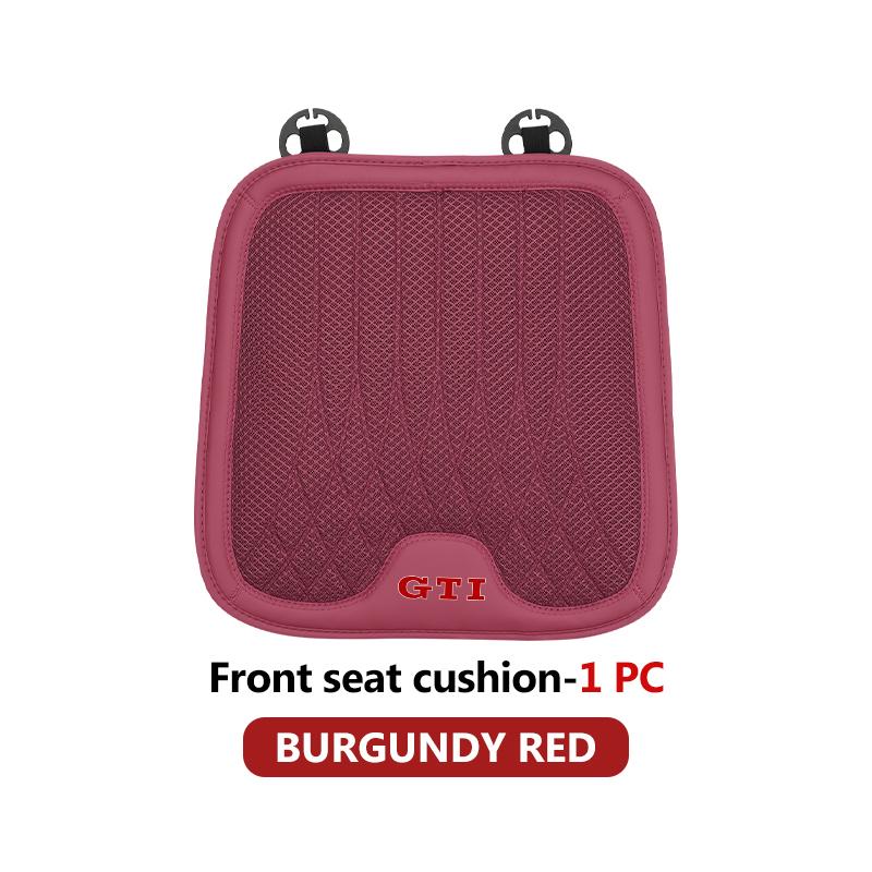 TMBCU1 Breathable Car Seat Cushion Ice Silk Auto Chair Pad Accessories For Volkswagen VW Jetta Golf4 5 6 Beetle CC B5 B6 B7 EOS GTI MK2