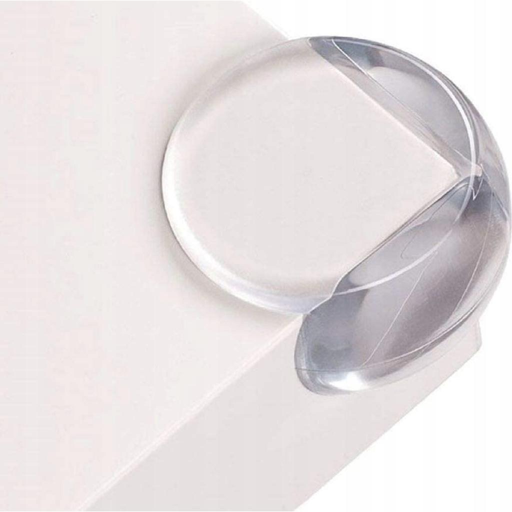 Transparent furniture corner protection covers 10 pcs round