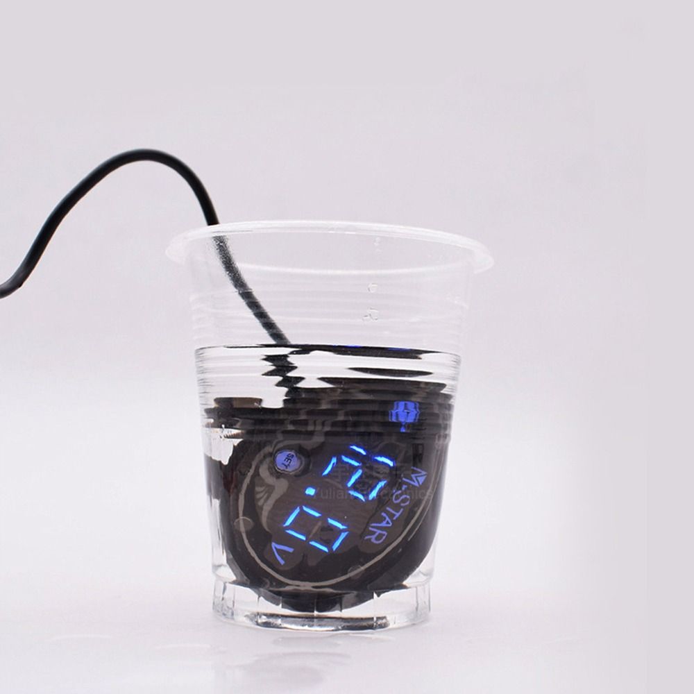 Metal Voltage Display For Car Motorcycle 12V24V Battery Voltmeter Display  Motorcycle