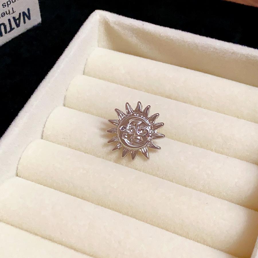 Starfish, Sun, Moon, Flower Earrings, Cold Wind Earrings, Versatile Temperament, and High-end Earrings.