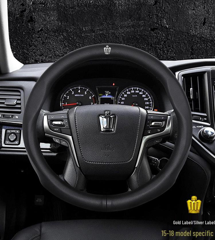 Echtes Leder Crown Lenkradbezug für Modelle 2005-2018 (12.-14. Generation)