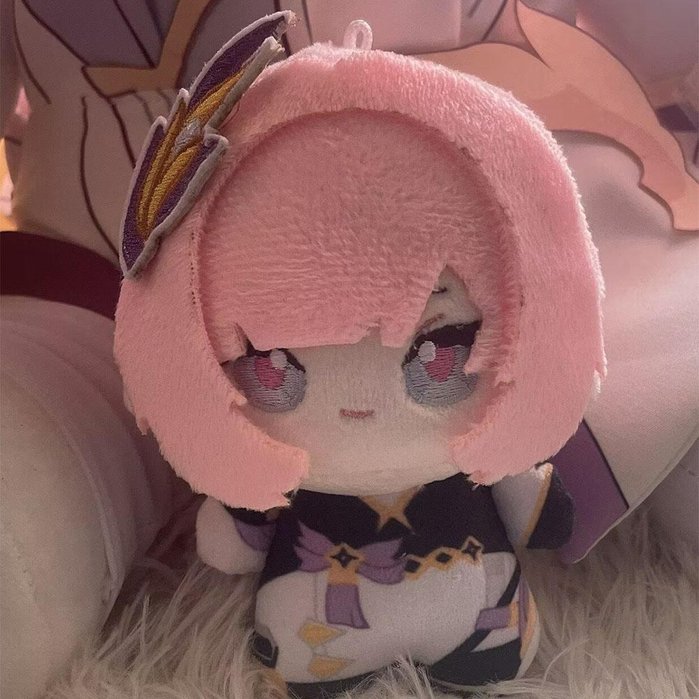 10Cm Elysia Honkai Impact 3 Plush Doll Pendant Collect Anime Print Elysia Stuffed Doll Ornament Keychain Xmas Birthday Gift