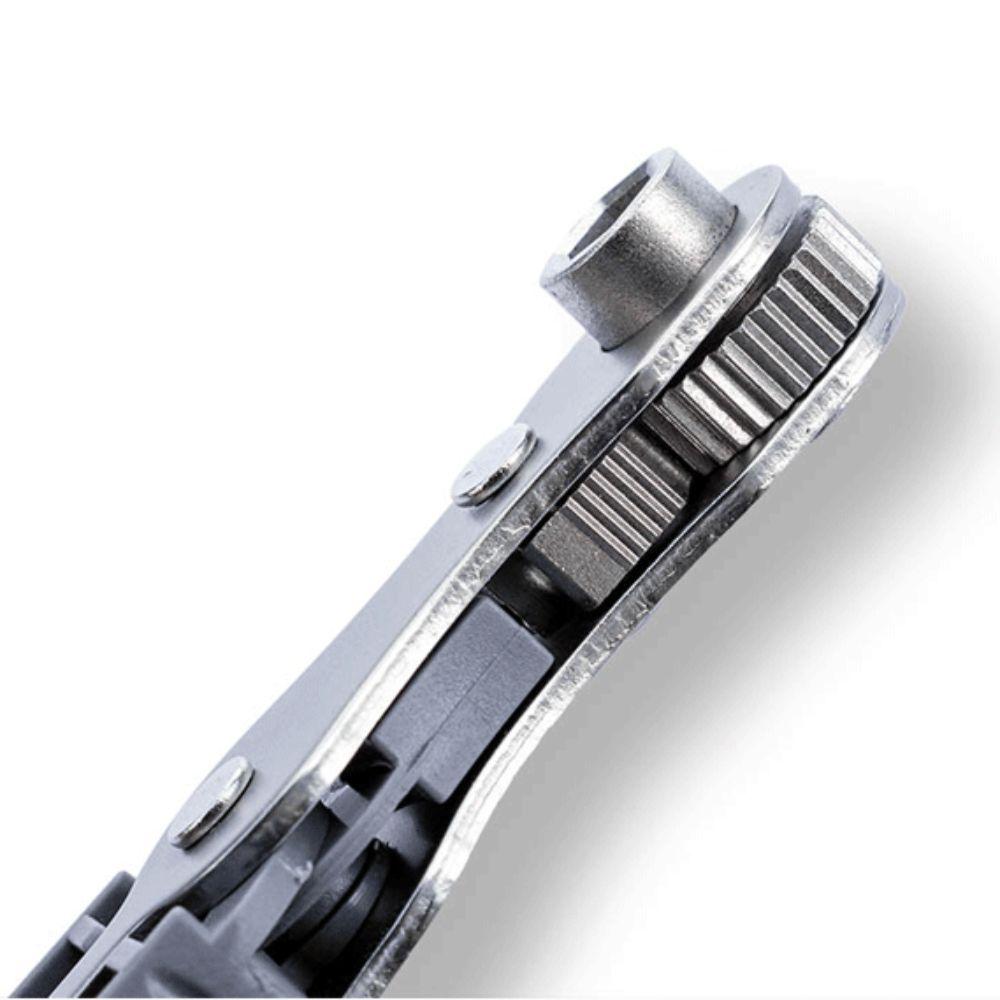 Socket Wrench Mini Ratchet Wrench Cross Slotted Repair Screwdriver Assembly