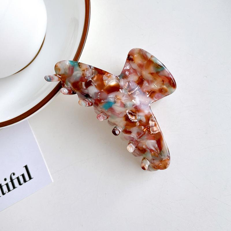 Contemporary Acetate Hair Claw Clip For Women Perfect For Stylish Everyday Hairdos