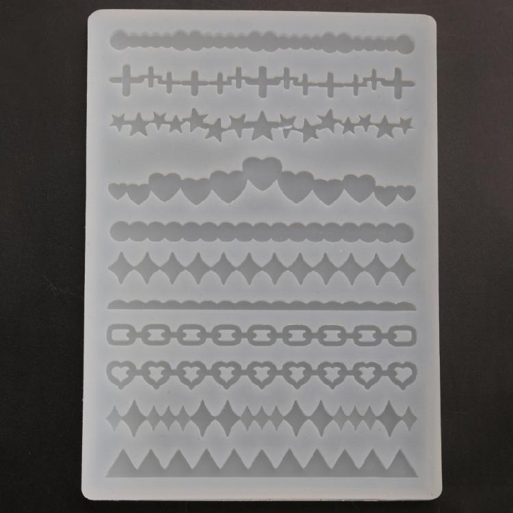Chain Mold Shaker Resin Mold Fillers Silicone Quicksand Shaker Filling Mold