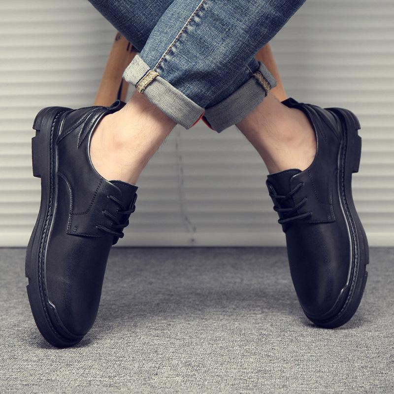 Pantofi din piele pentru bărbați 45 Pantofi Martin din piele Mărime extra mare 46 Rochie business casual 47 Pantofi retro pentru bărbați