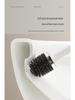 Wall-Mounted Bathroom Toilet Brush Set with Long Handle and Base - New Model for Efficient Cleaning