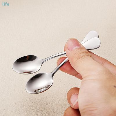 3/5 Stück Mini Kaffeelöffel aus Edelstahl Löffel Kaffee Tee Eis Löffel Dessertlöffel Paar Küchenwerkzeuge
