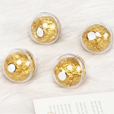 100pcs Transparent Chocolate Flower Plate Box DIY Handmade Plastic Chocolate Wrapper Case Practical Chocolate Bouquet Packaging