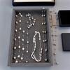 French Design New Full Star Long Double Pearl Necklace Light Luxury Small Temperament Autumn and Winter Sweater Chain
