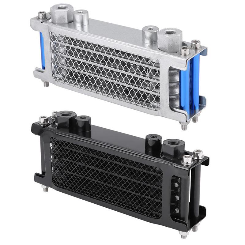 85ML Motorcycle Oil Cooler System Kit Fit For Honda CB CG 100CC-250CC Engine With Left Bottom Filter Cap