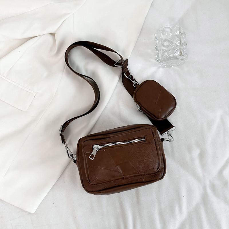 Stylish Pu Fashionable Women's Shoulder Bag With Vintage Aesthetic Perfect For Daily Use