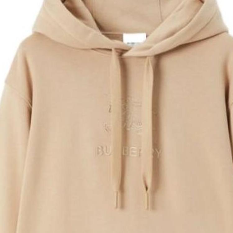 Burberry Embroidered Ekd Cotton Hoodie 80727461