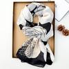 High-value retro printed long scarf creative temperament photography with warm scarf cotton and linen outer shawl