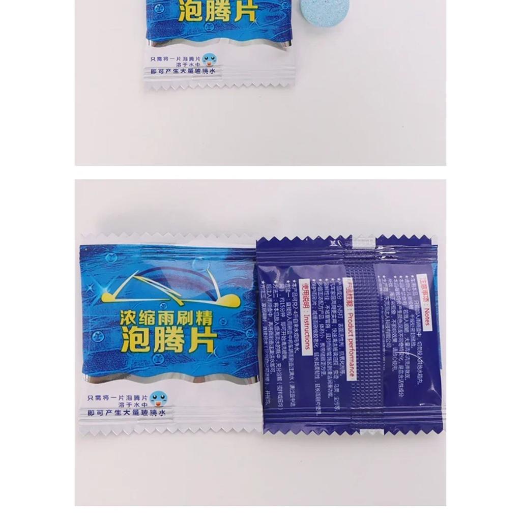 100/5Pcs Car Solid Cleaner Car Windscreen Effervescent Tablet Glass Water Solid Cleaner Universal Automobile Cleaner Accessories