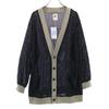 unused VAST222 19ss made in Japan Long sleeve mesh cardigan 2 Men's Used
