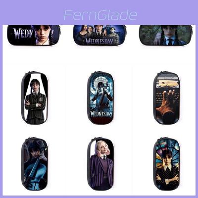 Large Capacity Wednesday Addams The Addams Family Pencil Case- Kid Student Gift